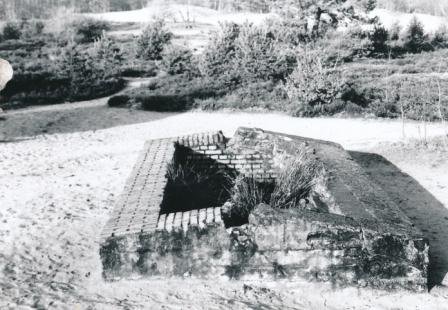 Bunker in Terhorsterzand voor schietoefeningen gebruikt